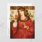 Rossetti Die Loving Cup CC0648 Postkarte (Vorne/Hinten)