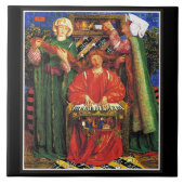 Rossetti - Ein Weihnachtslied Fliese (Vorderseite)