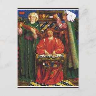 Rossetti - Ein Weihnachtslied Postkarte