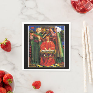 Rossetti - Ein Weihnachtslied Serviette