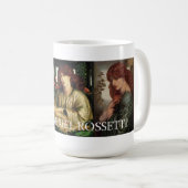 Rossetti Frauen-Collagen-Tasse Kaffeetasse (VorderseiteRechts)