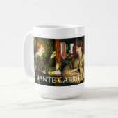 Rossetti Frauen-Collagen-Tasse Kaffeetasse (Vorderseite Links)