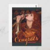 Rossetti Joan of Arc Gratulation CC1048 Postkarte (Vorne/Hinten)
