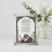 Rossetti "Liebe" Viktorianische Postkarte (Stehend Vorderseite)