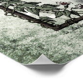 Rossetti "Liebe" Viktorianisches Kunstgedicht 24x3 Poster (Ecke)