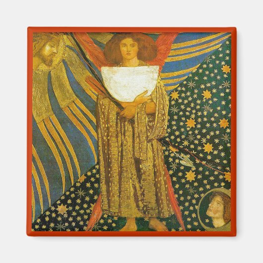 Rossetti Malerei der Liebe Magnet (Vorne)