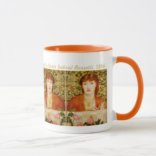Rossetti Regina Cordium CC0505 Pre-Raphaelite Tasse (Rechts)