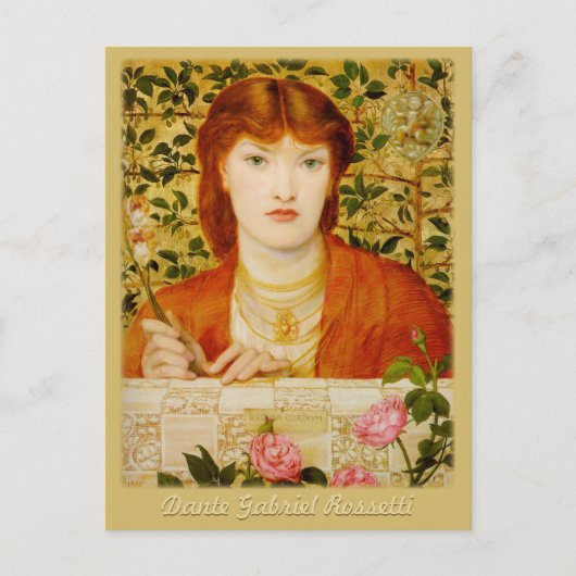 Rossetti Regina Cordium CC0649 Postkarte (Vorderseite)