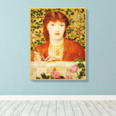 Rossetti Regina Cordium CC0654 Leinwanddruck (Insitu (Holzboden))