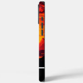 Rossgallopie bei Sonnenuntergang Case-Mate iPhone Hülle (Rückseite / Links)