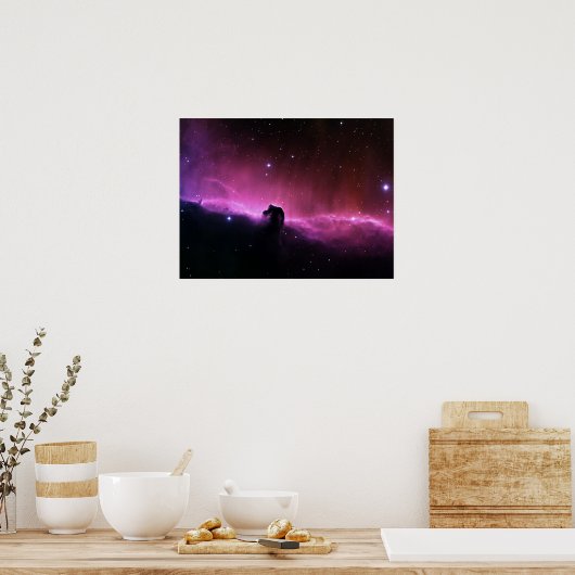 Rosshead Nebula Barnard 33 NASA Poster (Küche)