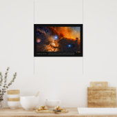 Rosshead und Flammennebel (Barnard 33, NGC 2024) Poster (Küche)