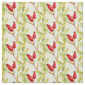 Rosship botanische Aquarellfrüchte Stoff (Muster)