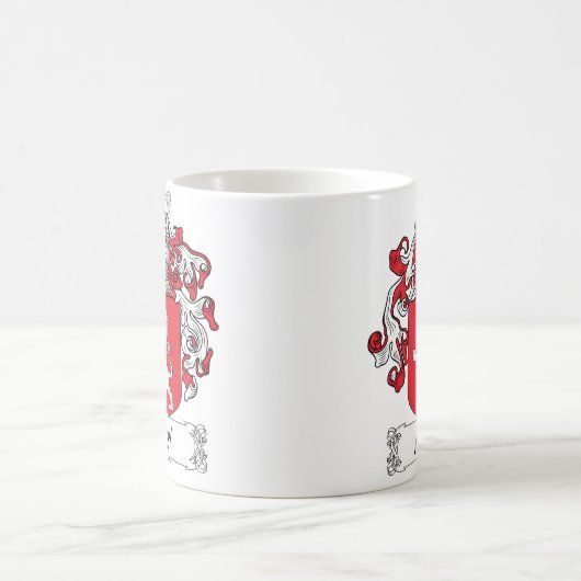 Rossi Familienwappen Kaffeetasse (Mittel)