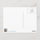 Rossi Family Heraldic Shield Postkarte (Rückseite)