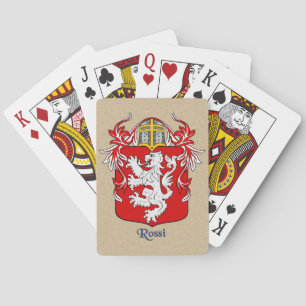 Rossi Heraldic Shield und Mantle Spielkarten