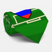 Rossiya Russland Fußballplatz-Fußball Krawatte (Gerollt)