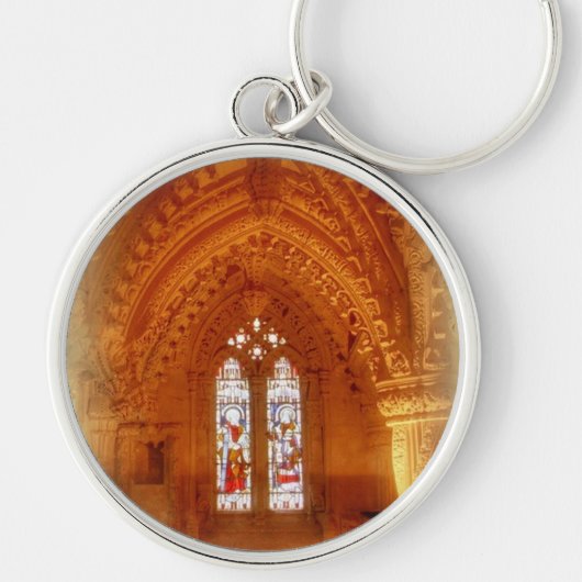 Rosslyn Chapel Interior Schlüsselanhänger (Vorne)