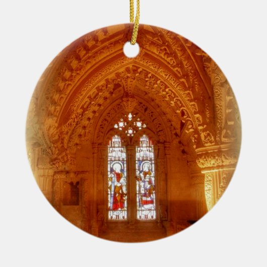 Rosslyn Chapel Räume Keramikornament (Vorne)