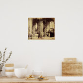 Rosslyn Kapelle 1860 Print Poster (Küche)