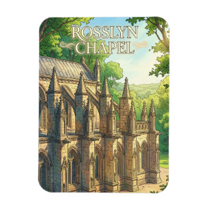 Rosslyn-Kapelle Schottland Magnet