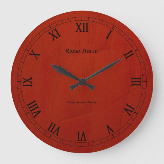 Rosso Stucco Imitate beenden Rund um die Uhr (Vorderseite)