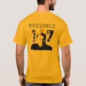 ROSSONGS Logo-t T-Shirt (Rückseite)