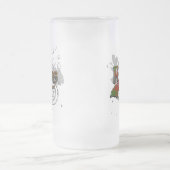 Rosstartan-Schmutz Mattglas Bierglas (Mittel)