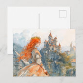 Rosstrappe Legend Brunhilde’s Leap Begins Postkarte (Vorne/Hinten)