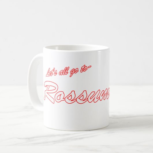 Rossum-Tasse Kaffeetasse (Vorderseite Links)