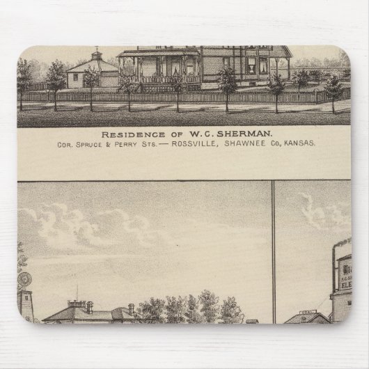 Rossville, Kansas Mousepad (Vorne)
