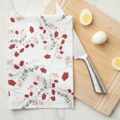 RossyRed-Sammlung Geschirrtuch (Viertel Falte)