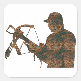 Rost Armbrust Aufkleber