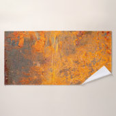 Rost auf Eisen als Hintergrund, abstrakt, schmutzi Badehandtuch (Badehandtuch)