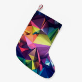 Rost auf Eisen als Hintergrund, abstrakt, schmutzi Kleiner Weihnachtsstrumpf (Vorderansicht (hängend))