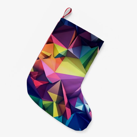 Rost auf Eisen als Hintergrund, abstrakt, schmutzi Kleiner Weihnachtsstrumpf (Vorderansicht (hängend))