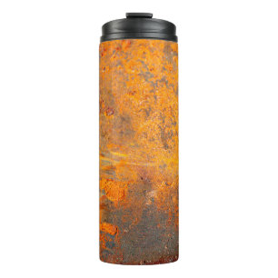 Rost auf Eisen als Hintergrund,Hintergrund,abstrak Thermosbecher