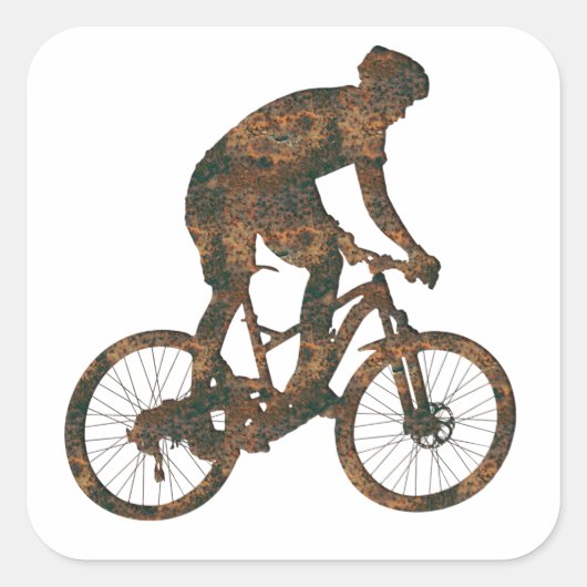 Rost Biker Aufkleber (Vorderseite)