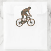 Rost Biker Aufkleber (Tasche)