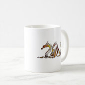 Rost-Drache Kaffeetasse (VorderseiteRechts)