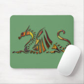 Rost-Drache Mousepad (Mit Mouse)