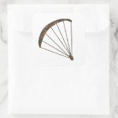 Rost Gleitschirm Aufkleber (Tasche)