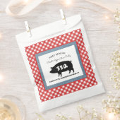 Rost-GRILLEN-Party Geschenktütchen (Ausgeschnitten)