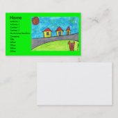 Rost hatte gerade Visitenkarte gehört (Vorne/Hinten)