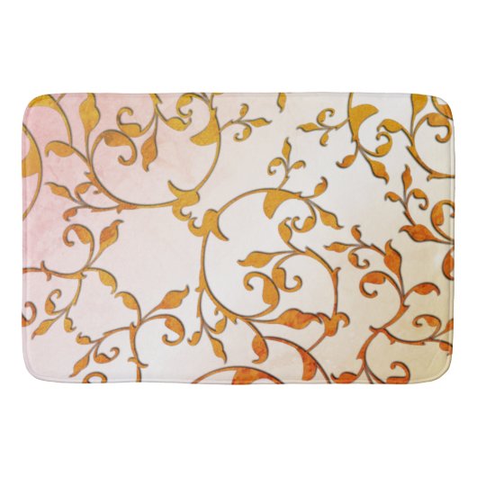 Rost im Scroll-Design Badematte (Vorderseite)