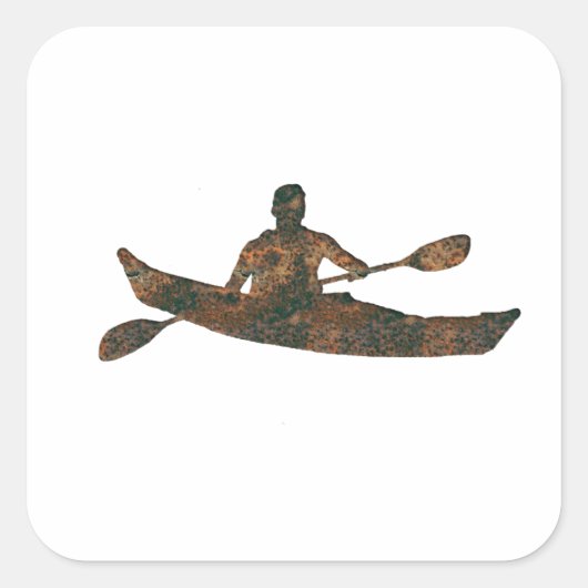 Rost Kanu Aufkleber (Vorderseite)