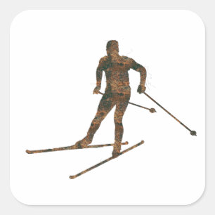 Rost Langlauf Aufkleber