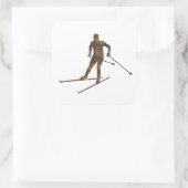 Rost Langlauf Aufkleber (Tasche)
