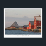 Rost Lofoten-Inseln Postkarte<br><div class="desc">Die Inseln Kårøya & Stavøya in Røst,  Lofoten Islands. Foto © Sebastian Wurm.</div>