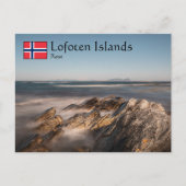 Rost Lofoten-Inseln Postkarte (Vorderseite)